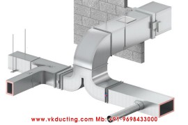 Industrial Steel Ducting, AC Ducting, Air Cooler , Ludhiana, India