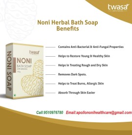 Twasa Noni With Aloevera Herbal Bath Soap, Ahmedabad, Gujarat