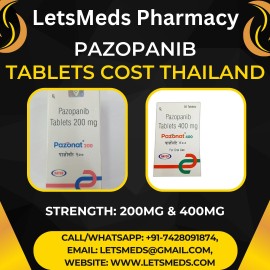 Indian Pazopanib 200mg Tablets Lowest Cost USA, Bang Bon, Bangkok