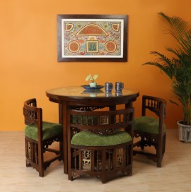 Stunning Handcrafted Teak Dining Table – Add Beaut, Tamil Nadu