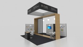 Modular exhibit booth rental company in usa, Las Vegas, United States