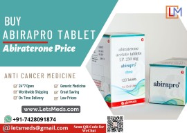 Buy Abirapro Tablet Price Abiraterone Brands Cost , Connaught Place, India