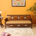 Sleek and Chic Wooden 3-Seater Sofa: Enhance Your , Ghaziabad, Uttar Pradesh