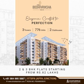 Apartments for sale in TSPA appa junction | Shanta