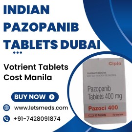 Buy Indian Pazopanib 200mg Tablets Online Cost UAE, Abu Dhabi, Abu Dhabi