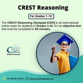 Register Now for the CREST Reasoning Olympiad Exam, Mumbai, India