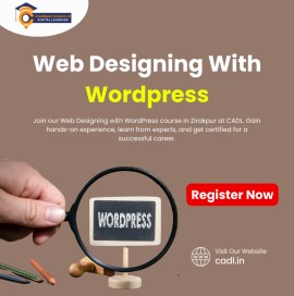 Web Designing With Wordpress In Zirakpur at CADL, India