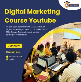 Digital Marketing Course Youtube at CADL Zirakpur, India