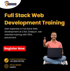 Full Stack Web Development Training Near Me at CAD, Patiala, India