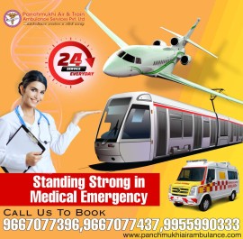 Panchmukhi Air Ambulance Services in Dibrugarh, Dibrugarh, India