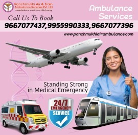 Hire Panchmukhi Air Ambulance Services in Patna , Patna, India