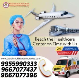 Hire Panchmukhi Air Ambulance Services in Delhi, New Delhi, India