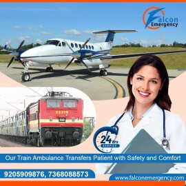 Falcon Emergency Train Ambulance Services in Delhi, Delhi, India