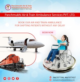 Book Panchmukhi Air and Train Ambulance in Goa , Bambolim, India