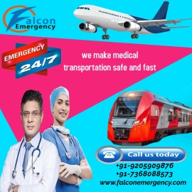 Hire Falcon Train Ambulance Services in Mumbai, Mumbai, India