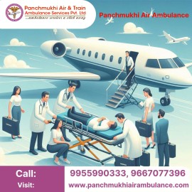 Use Panchmukhi Train Ambulance Services in Patna , Patna, India