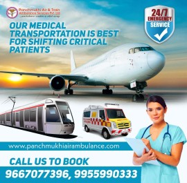 Use Panchmukhi Air Ambulance Services in Patna, Patna, India