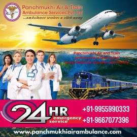 Panchmukhi Train Ambulance Services in Guwahati, Guwahati, India