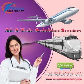 Falcon Train Ambulance Services in Ranchi , Ranchi, India