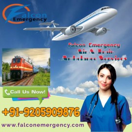 Hire Falcon Train Ambulance Services in Mumbai, Mumbai, India