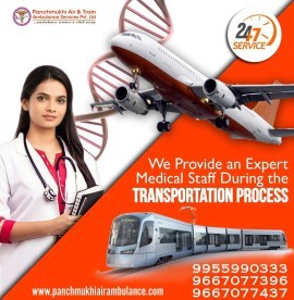 Book a Panchmukhi Train Ambulance in Patna, Patna, India