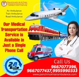 Book Panchmukhi Train Ambulance Service in Ranchi, Ranchi, India