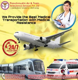 Book Panchmukhi Air and Train Ambulance from Patna, Patna, India