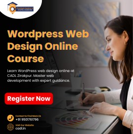 Wordpress Web Design Online Course, Zirakpur, Mohali, India