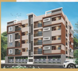 1332 Sq.Ft Falt with 3BHK For Sale in Hormavu