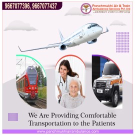 Panchmukhi Air and Train Ambulance from Patna , Patna, India