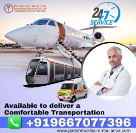 Panchmukhi Air and Train Ambulance from Guwahati, Guwahati, India