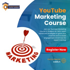 YouTube Marketing Course In Zirakpur at Cadl, Mohali, India