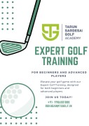 Experience World-Class Golf Training – Register To, Kolar, India