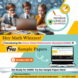 Unicus Global Mathematics Olympiad (UGMO) Sample P, Gurgaon, India