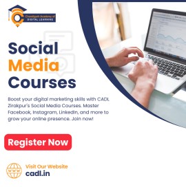 Social Media Courses In Zirakpur With CADL, Mohali, India