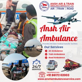 Book Ansh Air Ambulance Services in Guwahati , Guwahati, India