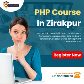 PHP Course In Zirakpur With Cadl, Mohali, India