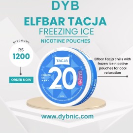 Elfbar Tacja Nicotine Pouches Freezing Ice, Delhi, National Capital Territory of De