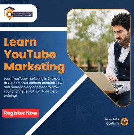 Learn YouTube Mraketing Course In Zirakpur, Mohali, India