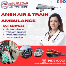 Ansh Air Ambulance Service in Patna - Call Now!, Patna, India