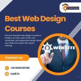 Best Web Design Courses In Zirakpur With CADL, Mohali, India