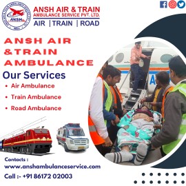 Get the Best Ansh Air Ambulance Service in Ranchi, Ranchi, India