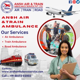 Ansh Air Ambulance Service in Kolkata - Book Now, Kolkata, India