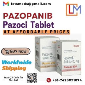 Buy Indian Pazopanib 200mg Tablets Online Cost, Acacia, Metro Manila