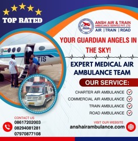 Ansh Air Ambulance Services in Patna - The Best Br, Patna, Bihar