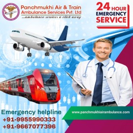 Get the Best Medical Train Ambulance in Patna, Patna, India