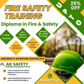 training for the safety course in Trichy, Tiruchi, India