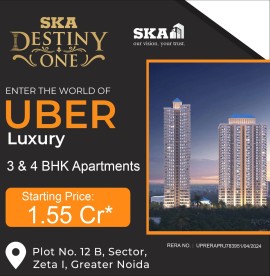 Ska Destiny One | 3 BHK, 4 BHK Apartments | 