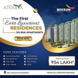 Migsun Atharva | 3 BHK, 4 BHK Apartments