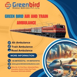 Greenbird Air and Train Ambulance from Patna, Patna, India